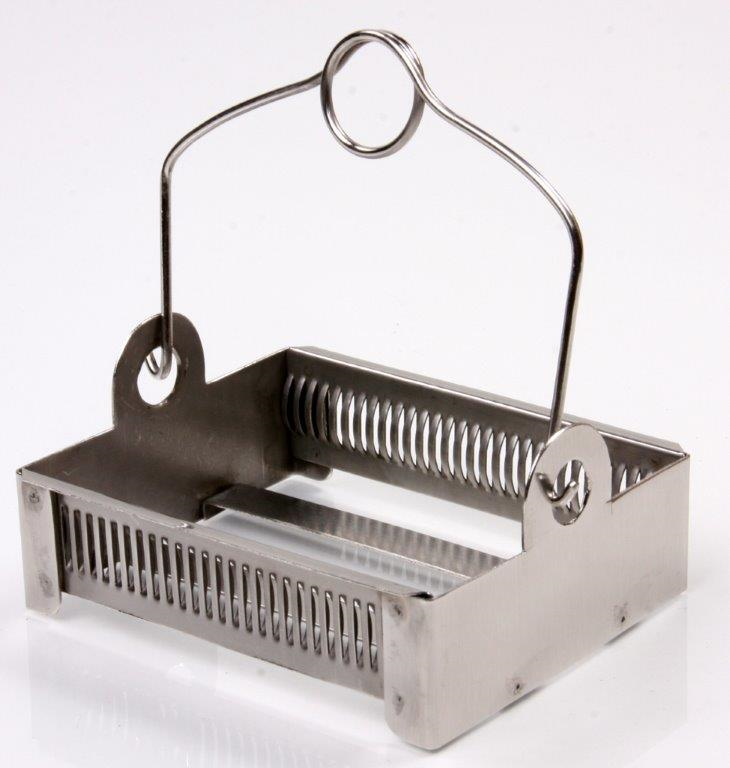 Slide Holder Stainless Steel Rack (for 30 Slides)